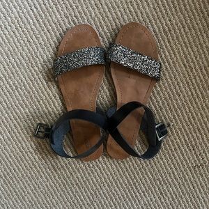 Target glitter sandals